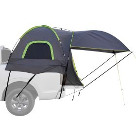 Pickup Truck Tent, Fits 5.0-5.2 ft Truck Tents for Camping, Waterproof PU2000 mm 2-3 Person Sleeping Truck Bed Tent